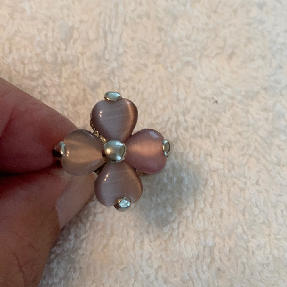Silver Mother of Pearl Ring